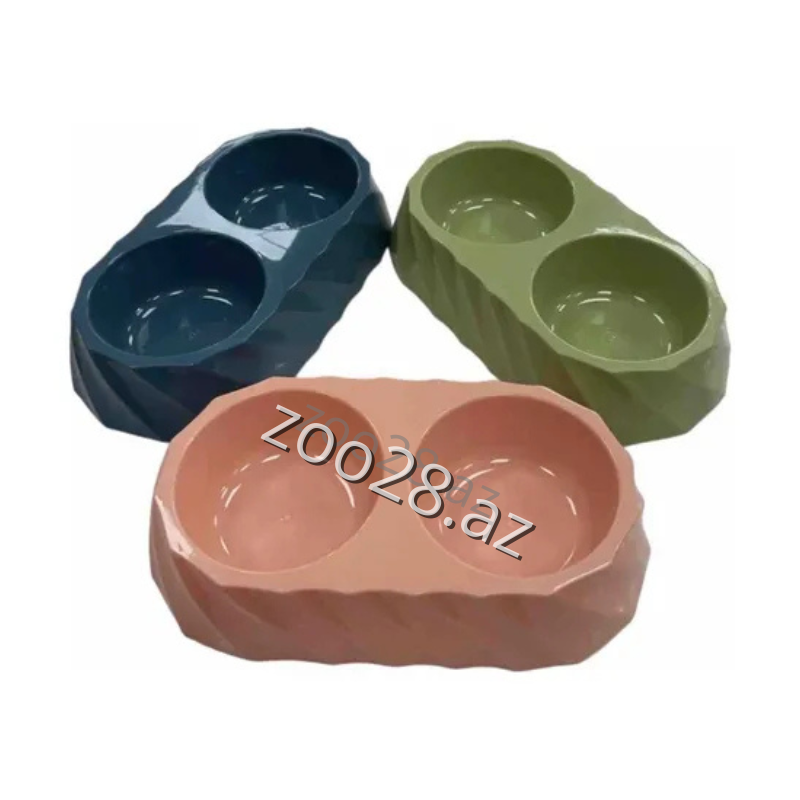 Yem Qabı 2 li 2503-132 - Pişiklər - Şəkil 2